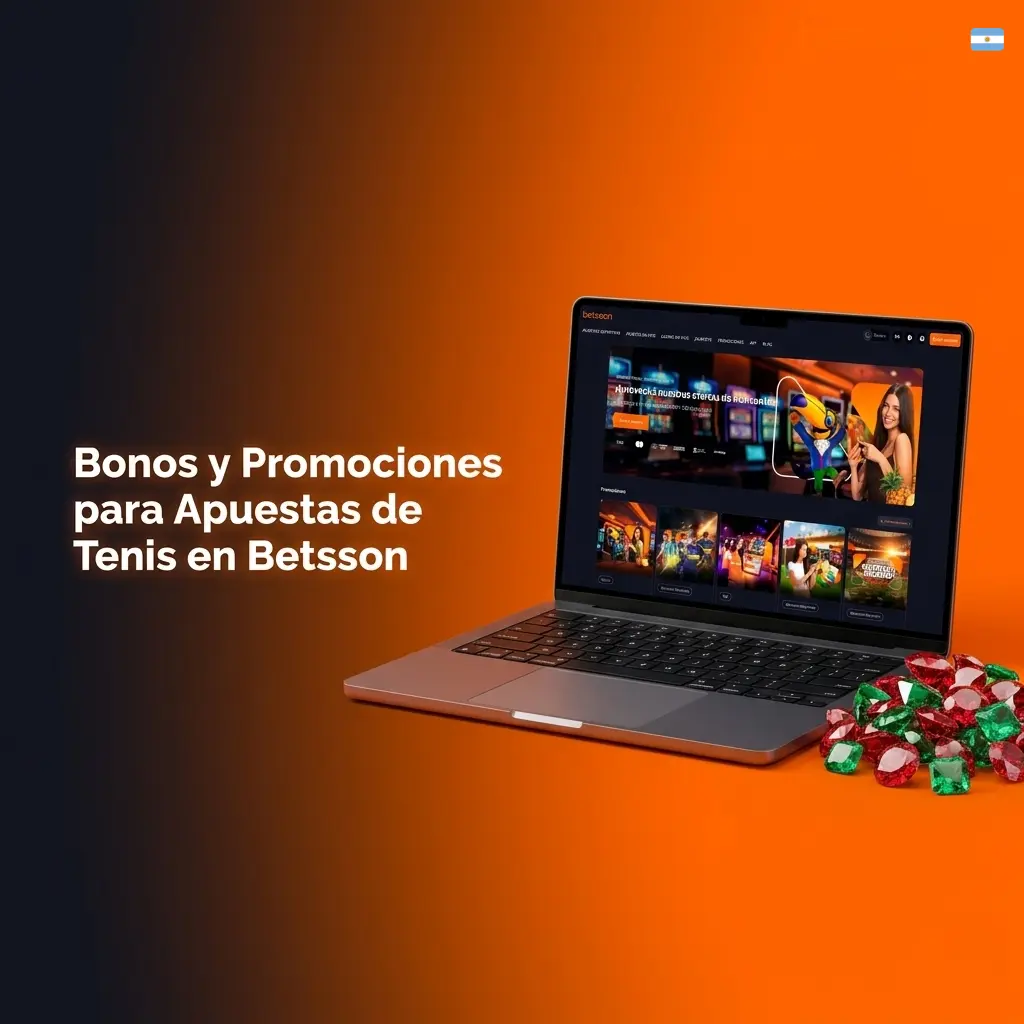 Bonos y promociones de Betsson Argentina para apuestas de tenis, incluyendo bono de bienvenida y reembolsos
