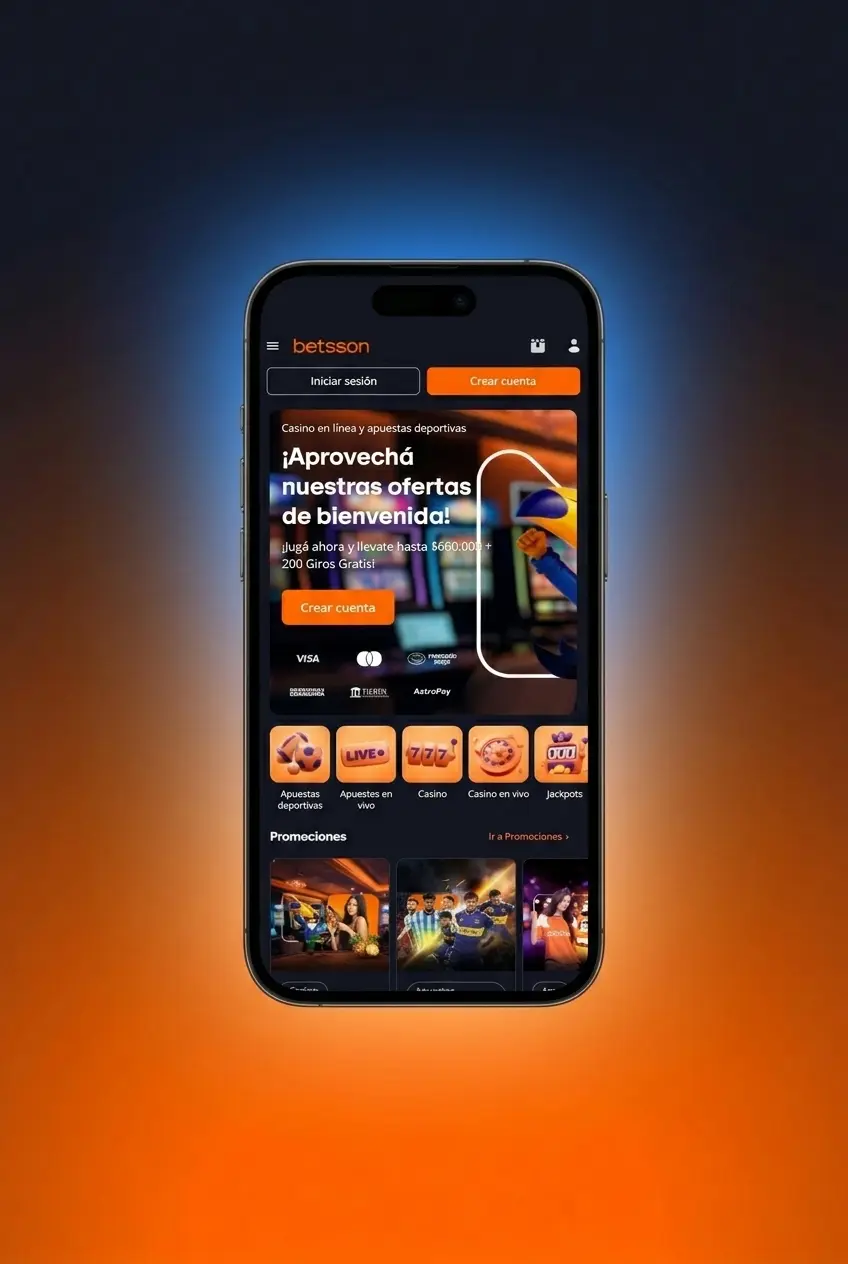 Pasos para reclamar bonos en Betsson Argentina: registro, depósito y código promocional