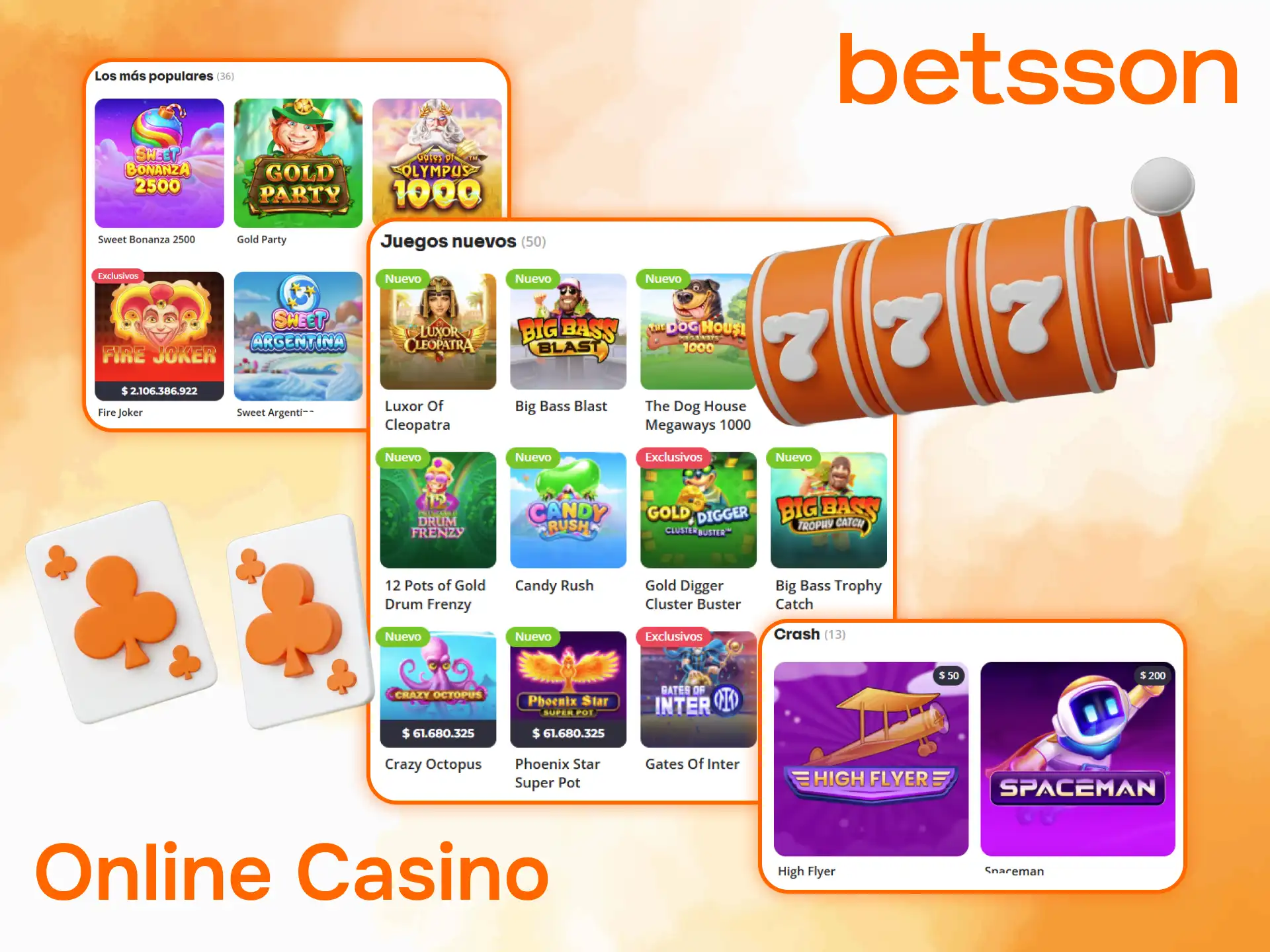 Explora el casino online de Betsson disponible para jugadores de CABA.